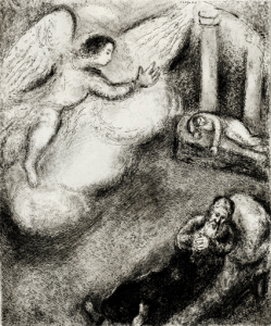 Samuel called by God, Marc Chagall