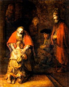 Return of the Prodigal Son, Rembrandt 1668